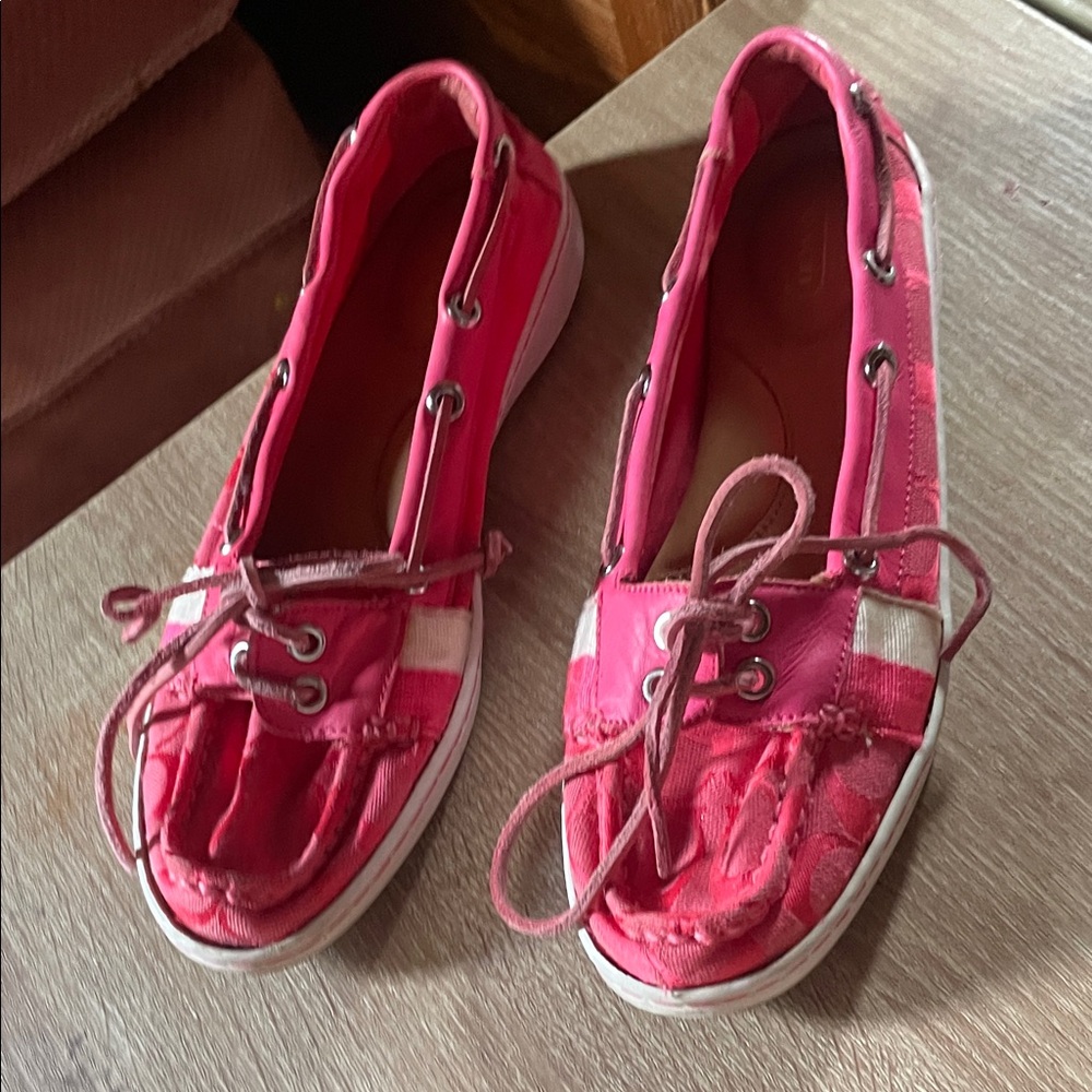 Coach Pink Women's Flats